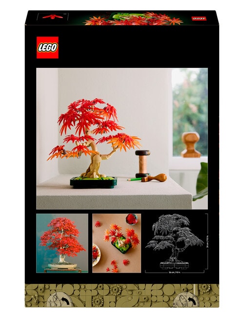 LEGO Botanicals Japanese Red Maple Bonsai Tree, 10348 product photo View 09 L