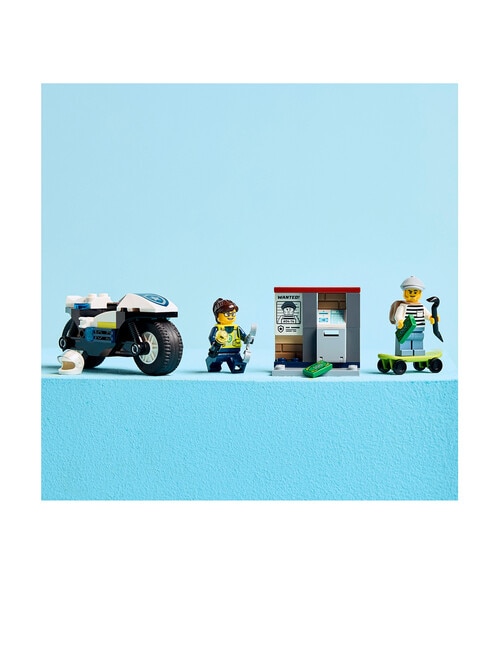 LEGO City Police Motorcycle Chase, 60455 product photo View 03 L