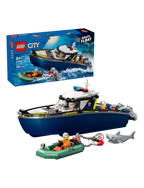 LEGO City Police Boat Chase, 60456 product photo
