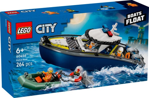 LEGO City Police Boat Chase, 60456 product photo View 22 L