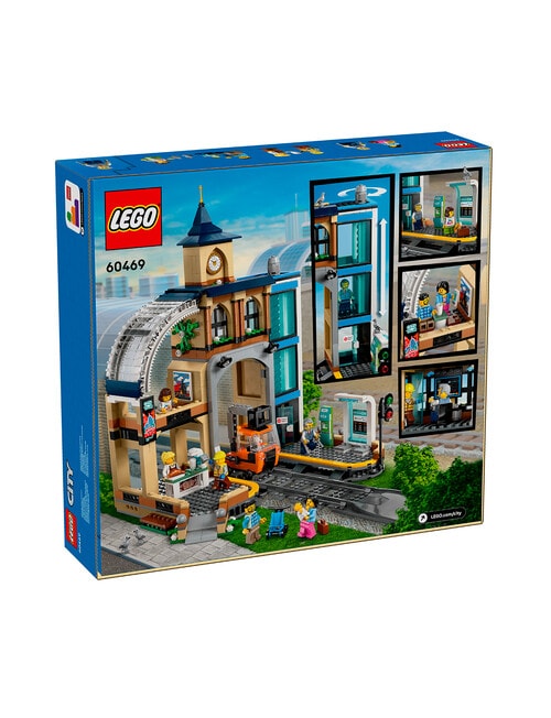 LEGO City Central Train Station, 60469 product photo View 07 L