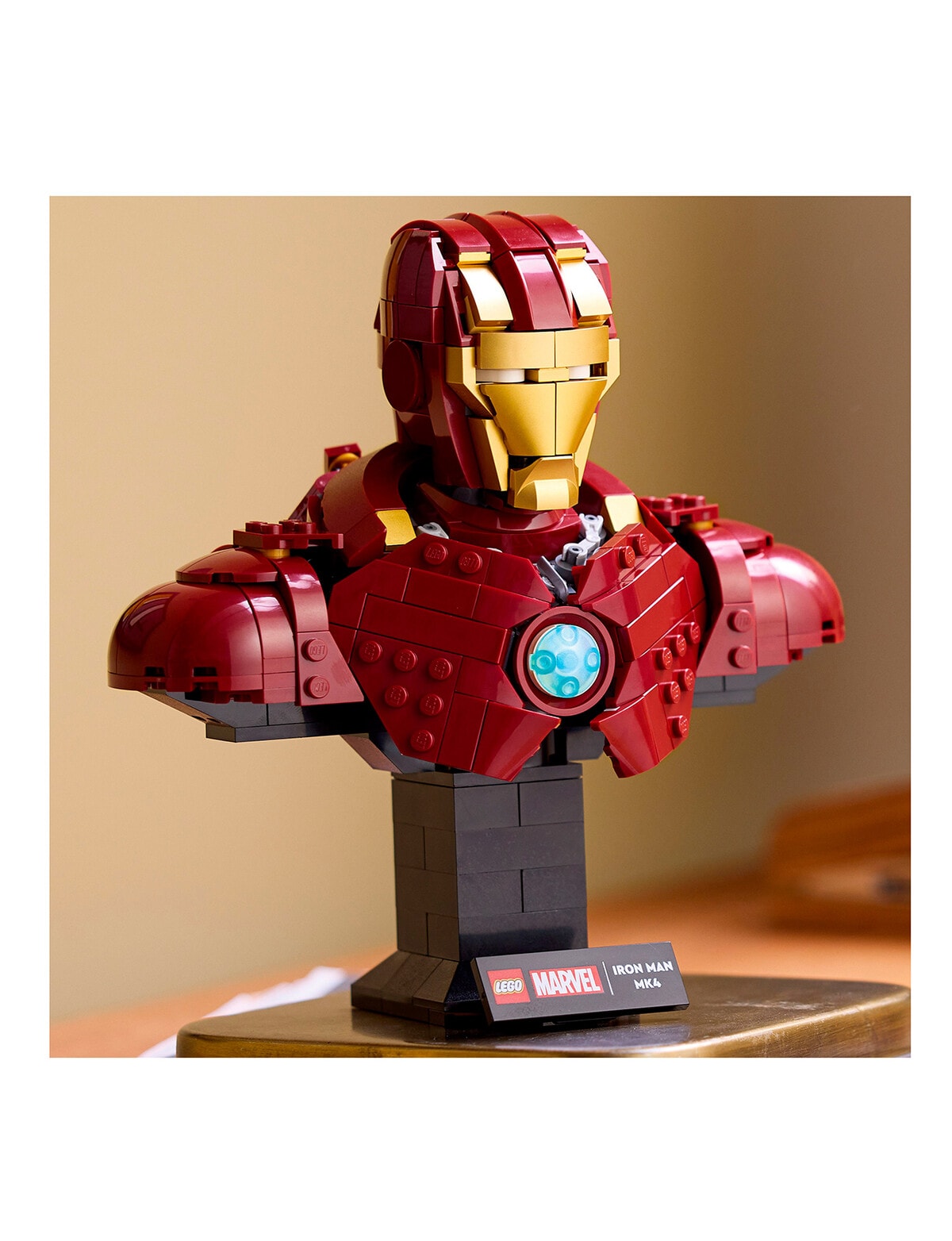 LEGO Superheroes Ironman Mk4 Bust, 76237 Lego Construction