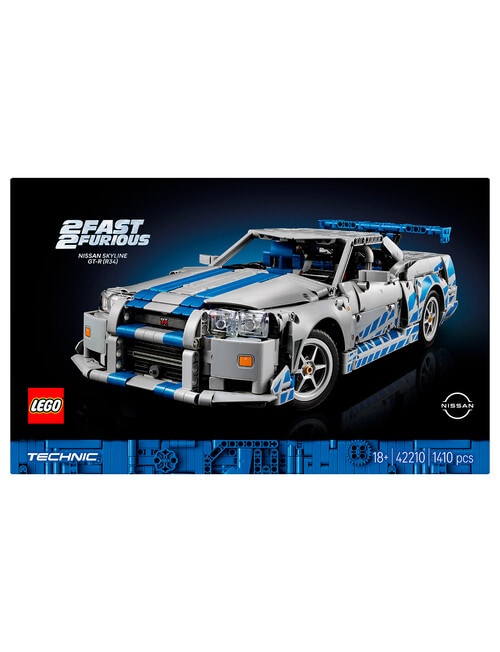 LEGO Technic 2 Fast 2 Furious Nissan Skyline Gt-R (R3, 42210 product photo View 06 L