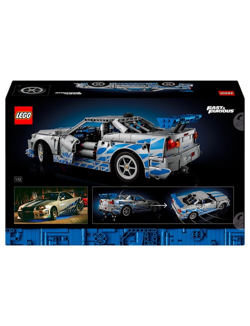 LEGO Technic 2 Fast 2 Furious Nissan Skyline Gt-R (R3, 42210 product photo View 08 L