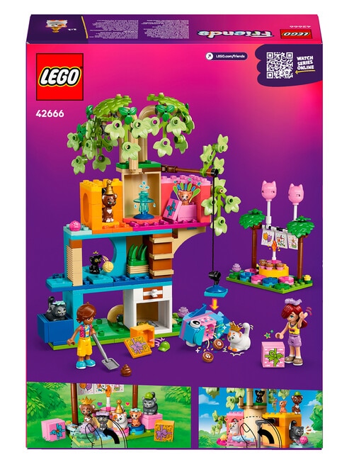 LEGO Friends Cat Birthday Party & Tree House, 42666 product photo View 07 L