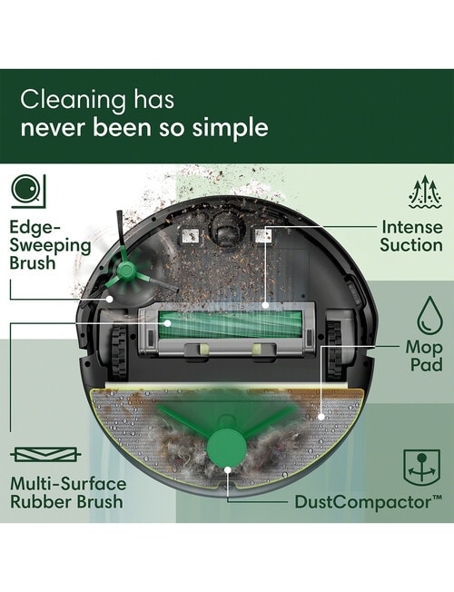 iRobot Roomba 205 DustCompactor Combo, L1213000 product photo View 07 L