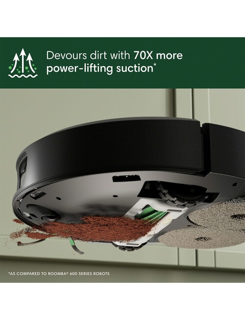 iRobot Roomba Plus 505 Combo Robot + Auto Wash Dock, N185000 product photo View 09 L