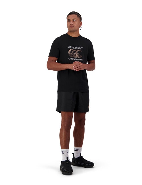 Canterbury Rakaia Tee, Black product photo View 03 L