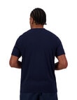 Canterbury Rakaia Tee, Navy product photo View 02 S
