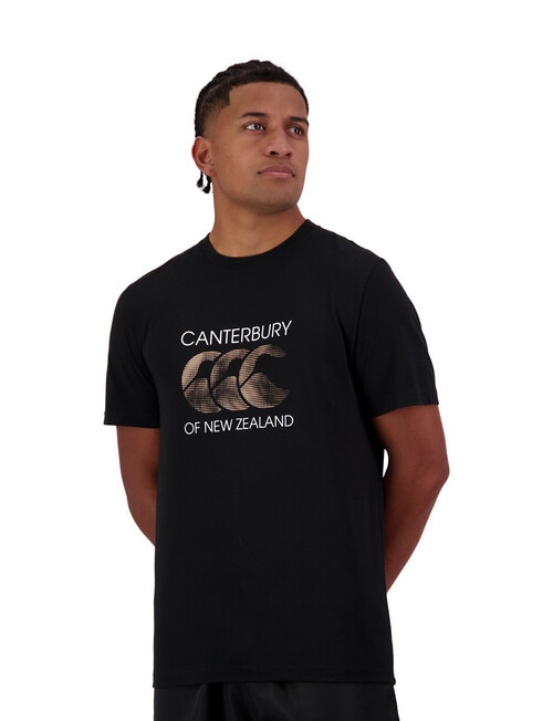Canterbury Rakaia Tee, Black product photo