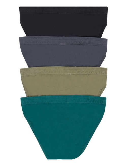 Jockey Hipster Brief, 4-Pack, Black, Coco, Cayenne & Souffle product photo View 02 L