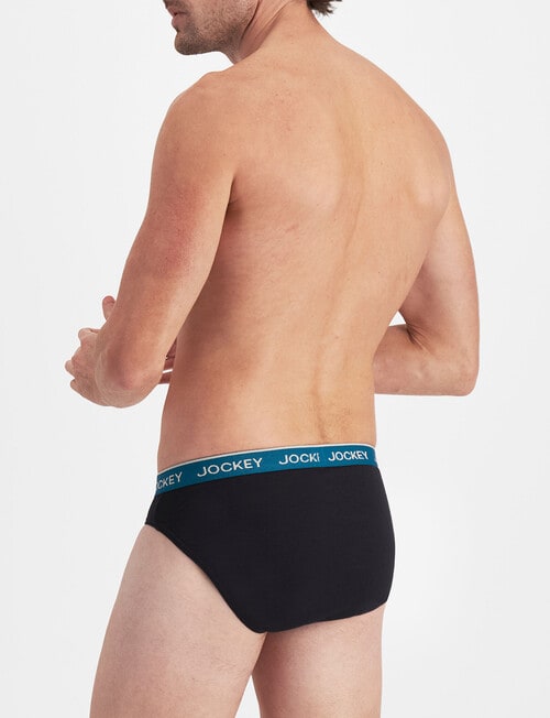 Jockey Hipster Brief, 4-Pack, Black product photo View 09 L