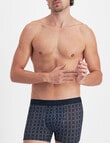 Jockey Comfort Print Trunk, 3-Pack, Captain Mccool, Canoe Blue & Tile Style product photo View 02 S