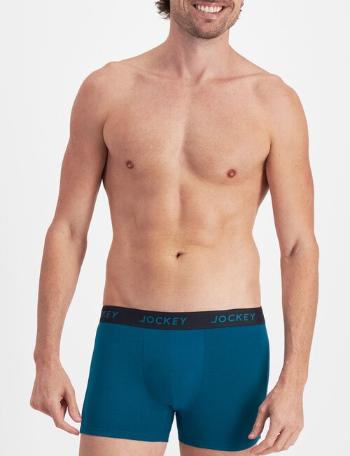 Jockey Comfort Print Trunk, 3-Pack, Captain Mccool, Canoe Blue & Tile Style product photo View 05 L
