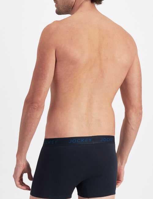 Jockey Comfort Print Trunk, 3-Pack, Captain Mccool, Canoe Blue & Tile Style product photo View 09 L
