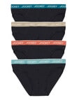 Jockey Hipster Brief, 4-Pack, Black product photo