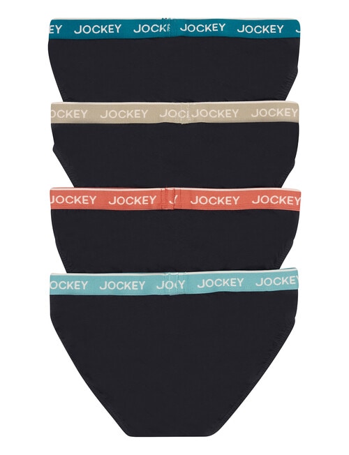 Jockey Hipster Brief, 4-Pack, Black product photo View 02 L