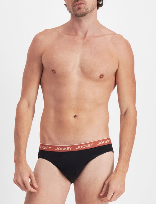 Jockey Hipster Brief, 4-Pack, Black product photo View 04 L