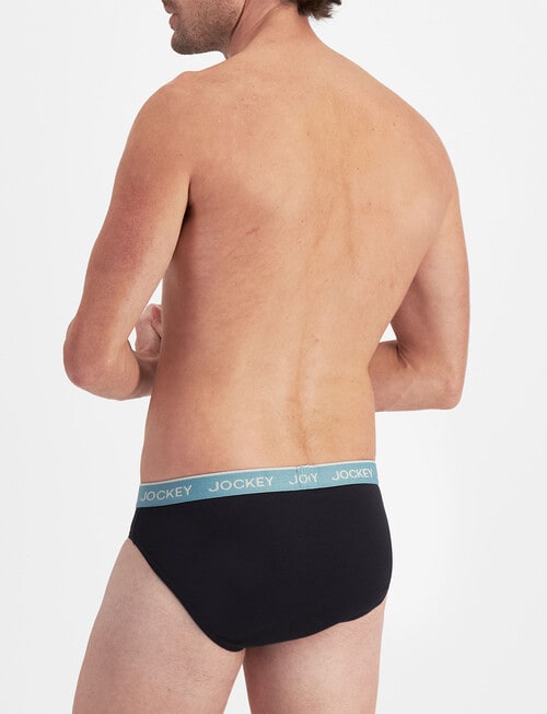 Jockey Hipster Brief, 4-Pack, Black product photo View 12 L