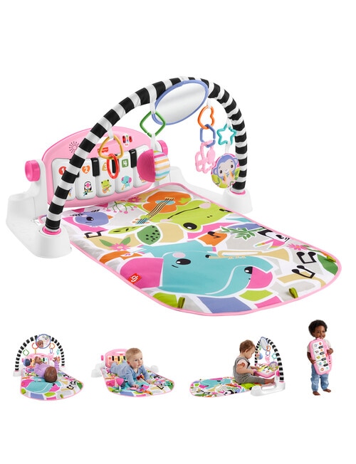 Fisher Price Pink Kick N Play Gym product photo View 04 L