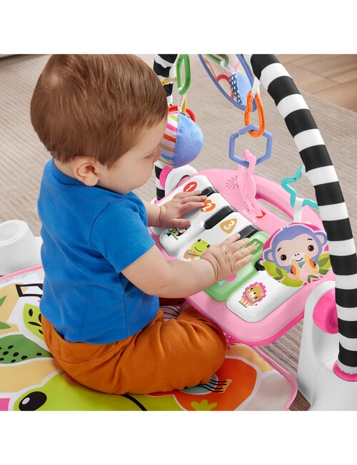 Fisher Price Pink Kick N Play Gym product photo View 11 L