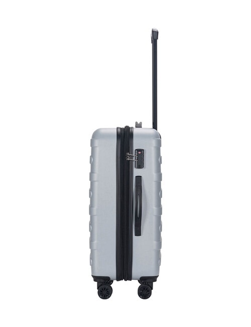Travelite Rome 68cm Trolleycase, Silver product photo View 03 L