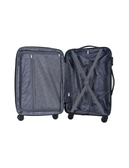 Travelite Rome 68cm Trolleycase, Silver product photo View 04 L