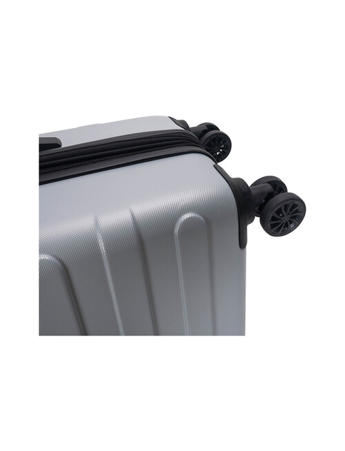 Travelite Rome 68cm Trolleycase, Silver product photo View 05 L