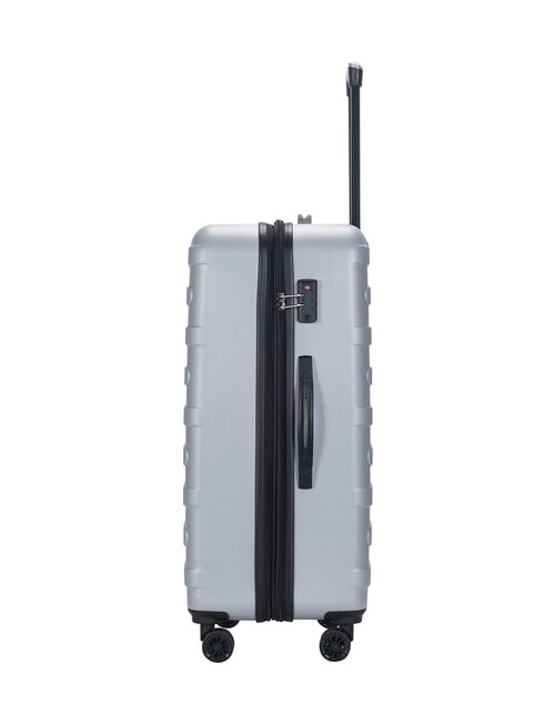 Travelite Rome 78cm Trolleycase, Silver product photo View 03 L