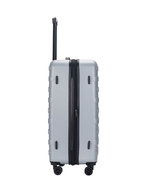 Travelite Rome 78cm Trolleycase, Silver product photo View 04 L