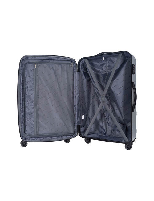 Travelite Rome 78cm Trolleycase, Silver product photo View 05 L