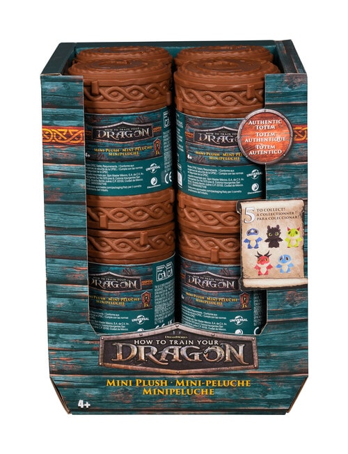 How To Train Your Dragon 7.5cm Collectible Plush, Assorted product photo