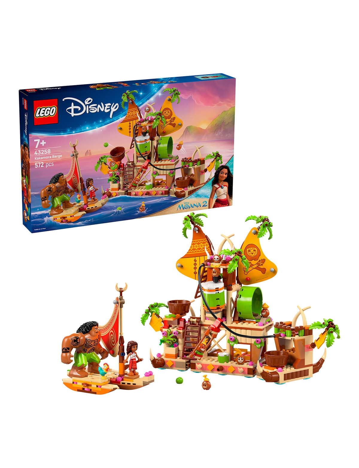 LEGO Disney Princess Kakamora Barge, 43258 Lego Construction