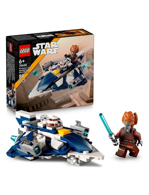 LEGO Star Wars Koon's Jedi Starfighter Microfight, 75400 product photo