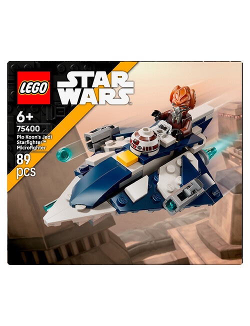 LEGO Star Wars Koon's Jedi Starfighter Microfight, 75400 product photo View 06 L