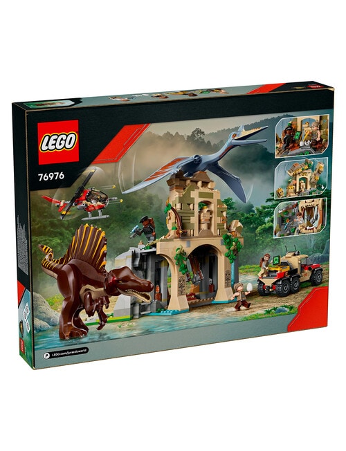 LEGO Jurassic World Spinosaurus & Quetzalcoatlus Air Mission, 76976 product photo View 07 L