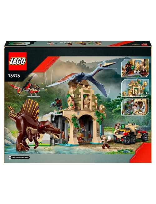 LEGO Jurassic World Spinosaurus & Quetzalcoatlus Air Mission, 76976 product photo View 08 L
