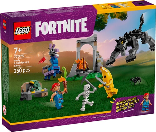 LEGO Fortnite Peely & Sparkplug's Camp, 77075 product photo View 22 L