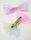 Mac & Ellie Ombre Bow Clip, 2-Piece product photo View 02 S