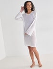 Zest Swimwear Mesh Knit Dress, White product photo View 03 S