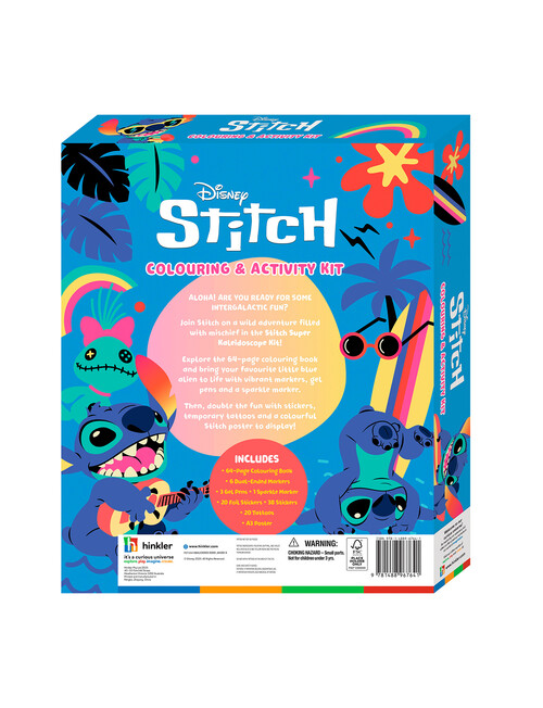 Stitch Super Kaleidoscope Color Activity Book product photo View 03 L