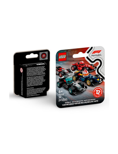 LEGO Minifigures F1® Collectible Race Cars, 71049, Assorted product photo