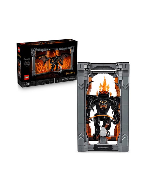 Lego Icons The Lord of the Rings: Balrog Book Nook product photo