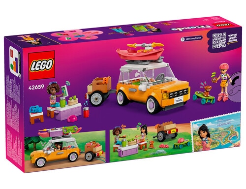 LEGO Friends Friendship Road-Trip Travel Car, 42659 product photo View 06 L