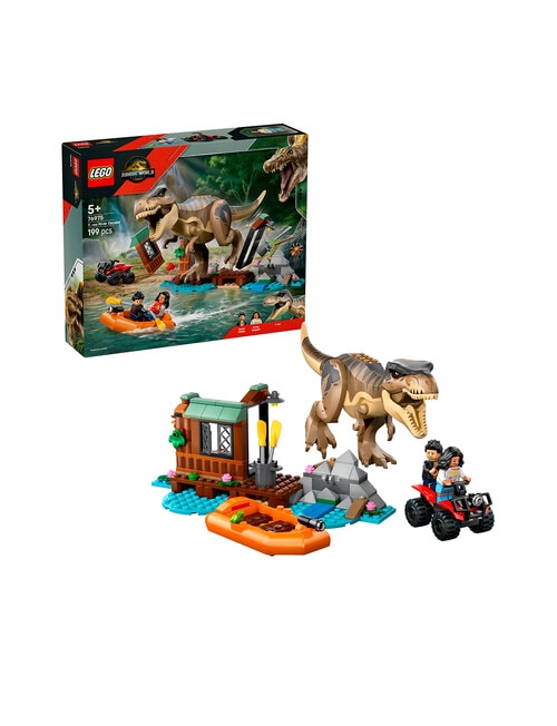LEGO Jurassic World Jurassic World T-Rex River Escape , 76975 product photo