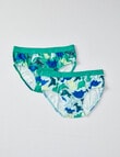 Blue Ink Dino Brief, 2-Pack, Green, 2-8 product photo