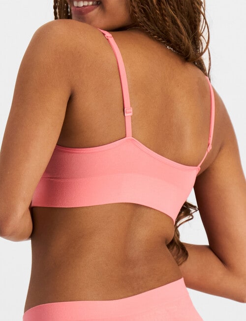 Bonds Bamboo Crop Bra, Island Punch product photo View 03 L