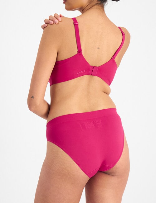 Bonds Bases Bikini Brief, Raspberry Jam product photo View 03 L