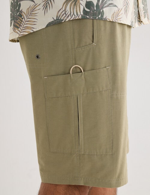 Kauri Trail Camino Shorts, Khaki product photo View 05 L