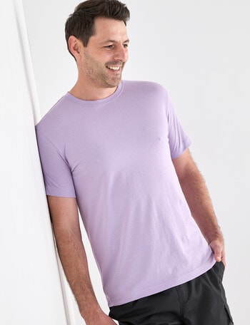Chisel Ultimate Crew Tee, Mauve product photo